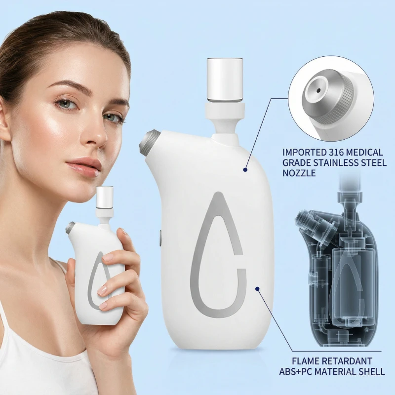 Face Steamer - Appareil de vapeur facial nano portable,