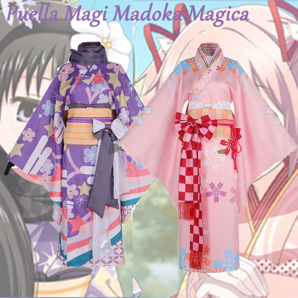 Bathrobe - Peignoir Kimono Cosplay Puella Magi Madoka