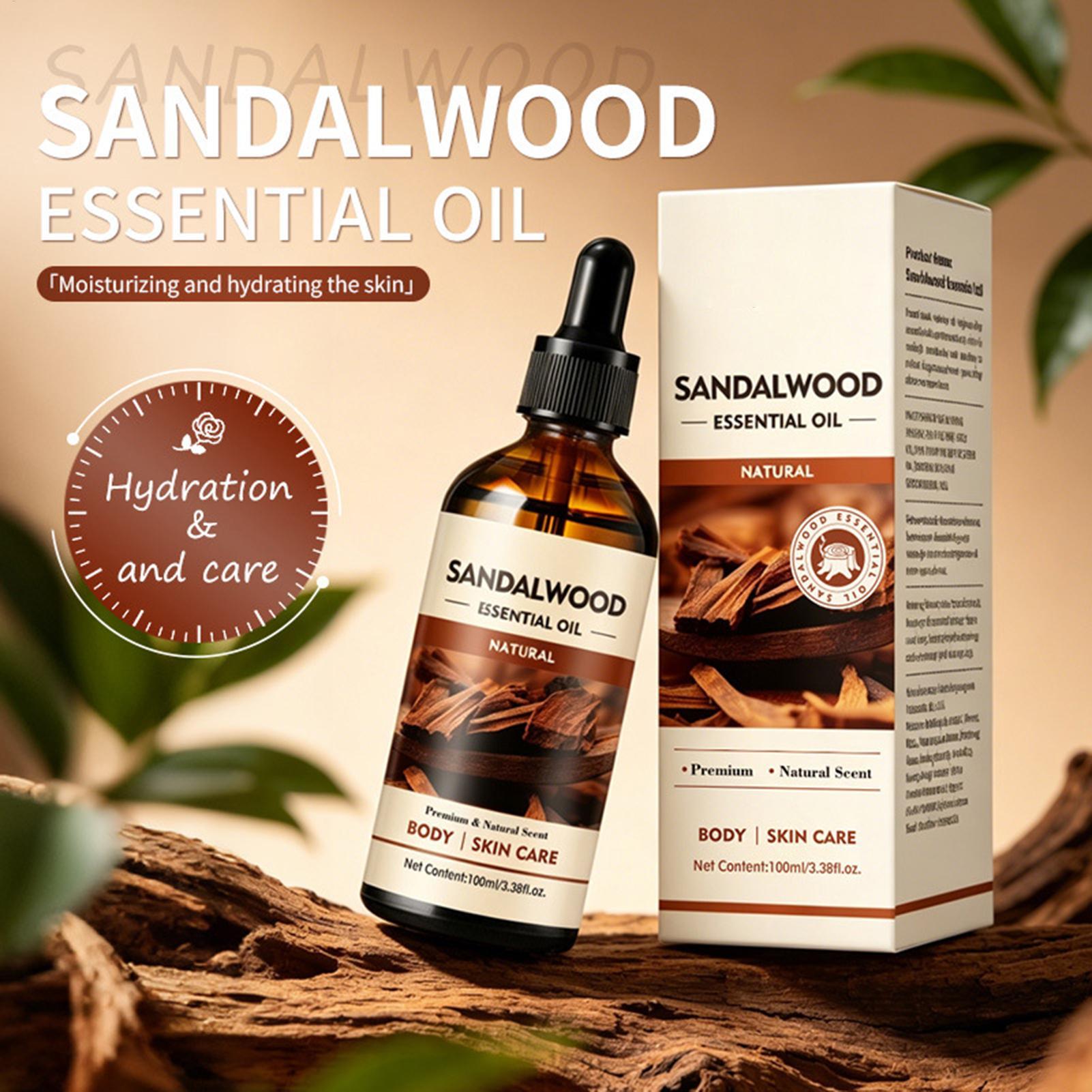 Aromatherapy Diffuser - Huile parfumée au bois de santal,