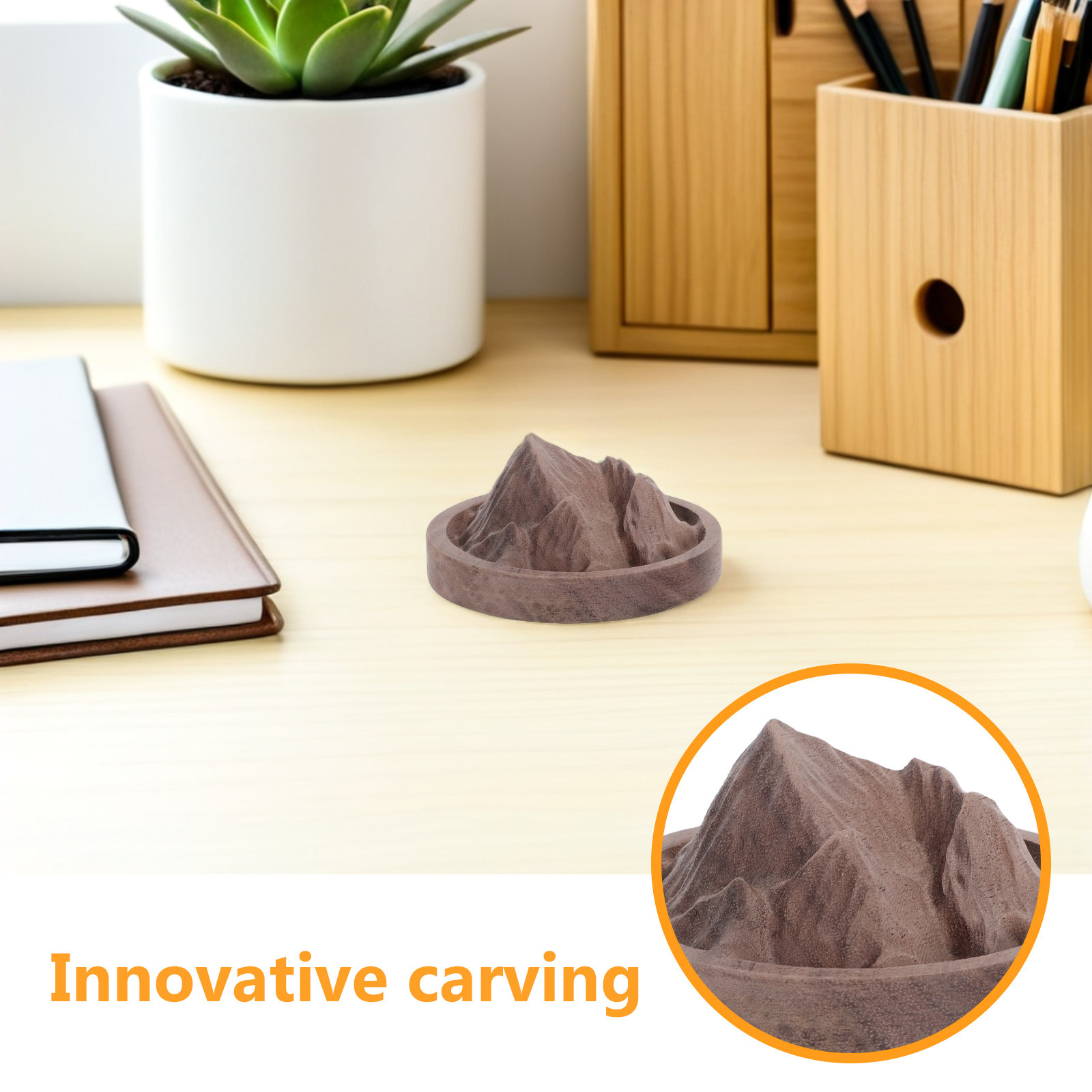 Diffuseur en bois, sculpture,  - Aromatherapy Diffuser avis et prix