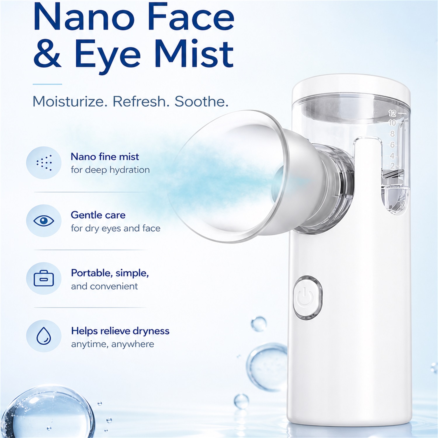 Humidificateur Nano pour les Y - Face Steamer avis et prix