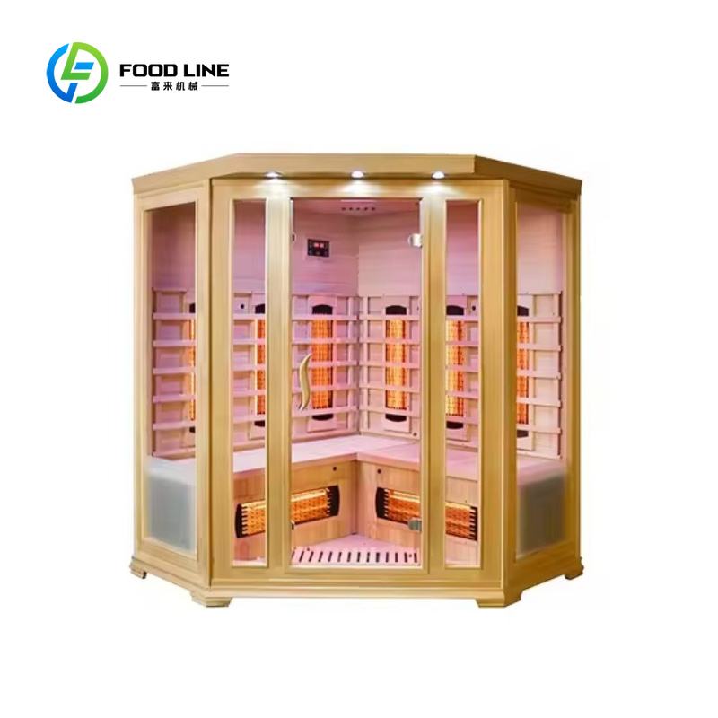 Sauna d'angle infrarouge loint - Spa Wellness Gym avis et prix